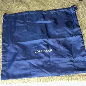 Satin Cole Haan dust bag